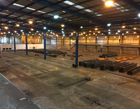 Removing racking systems and mezzanine floors